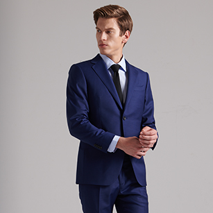 海軍藍(lán)商務(wù)西裝